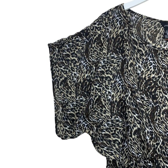 boho print loose fitting top  for women size medium JULES & JAMES - Picture 7 of 12